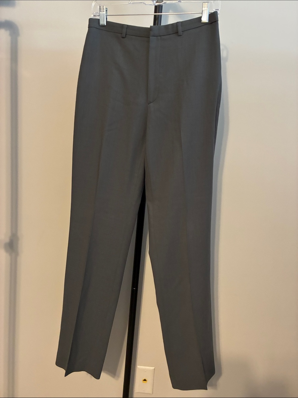 Banana Republic 100% Wool Italian Gray Women's Dress Pants Trousers Size 6